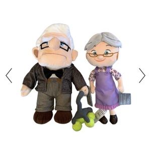 🚨NEW🚨Disney Pixar Carl & Ellie plush 🚨Retired🚨